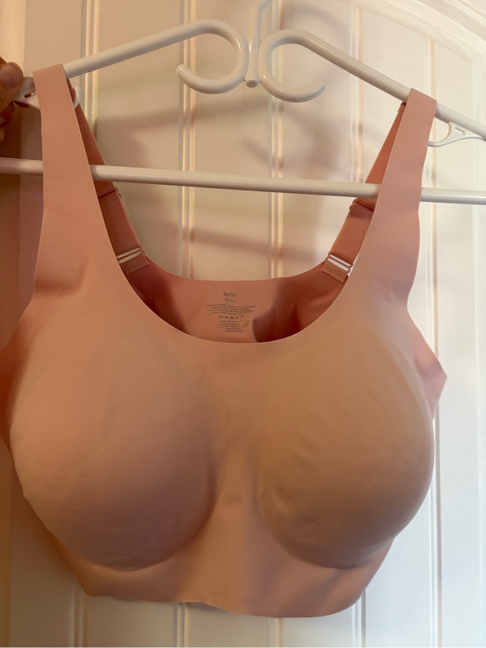 knix Blush Seamless Wireless Bra